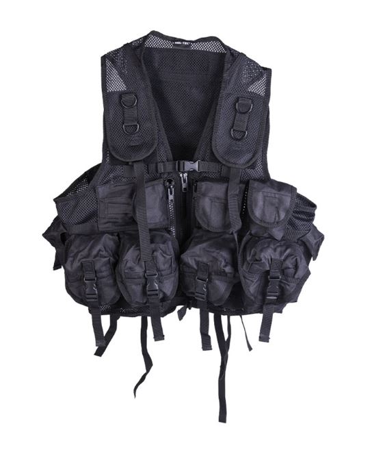 Mil-Tec Einsatzweste Tactical Schwarz