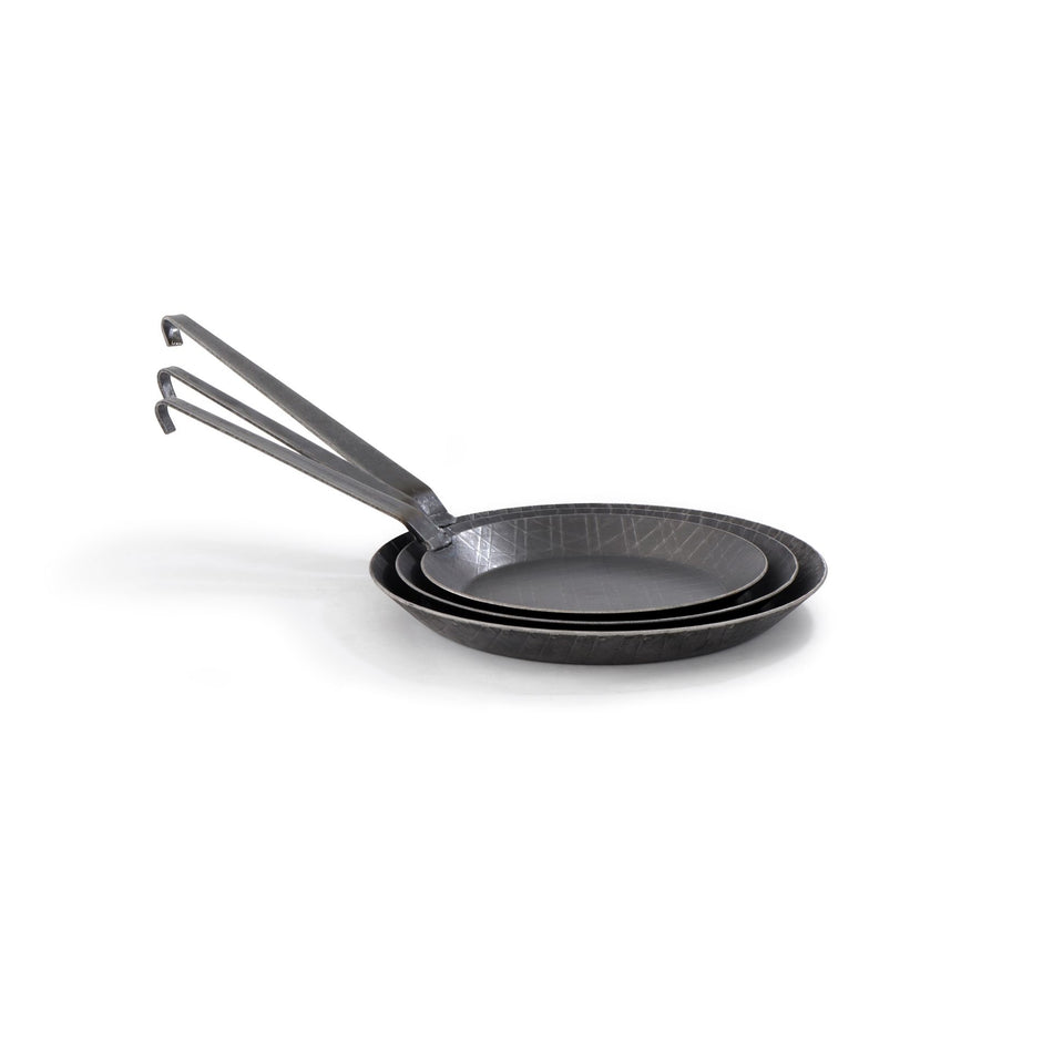 Origin Outdoors Schmiedeeiserne Pfanne m. Hakenstiel