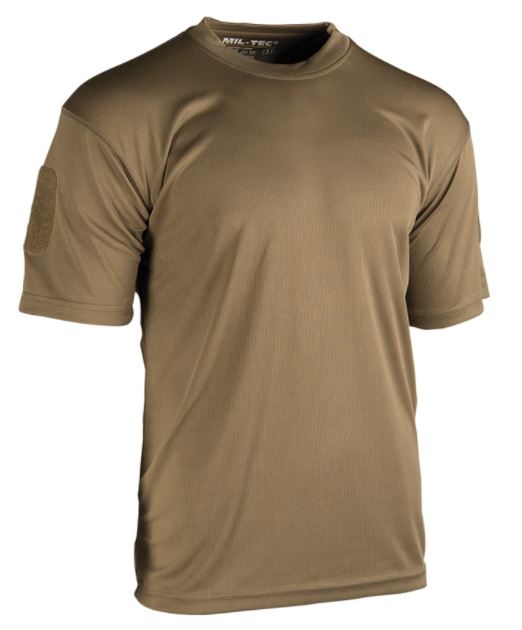 Mil-Tec Tactical Quick Dry T-Shirt Dark Coyote