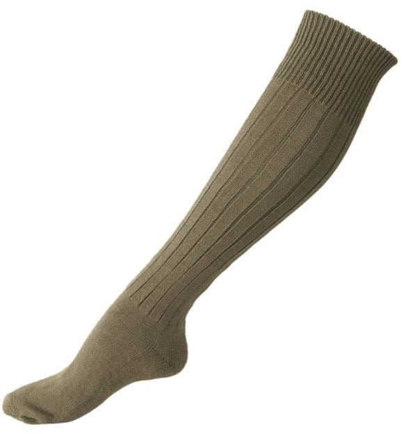 Mil-Tec BW Winterstrumpf Knielang Oliv