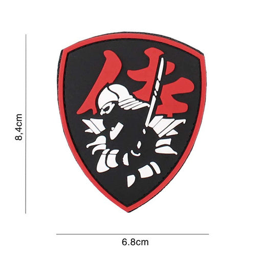 Patch 3D PVC Samurai Warrior