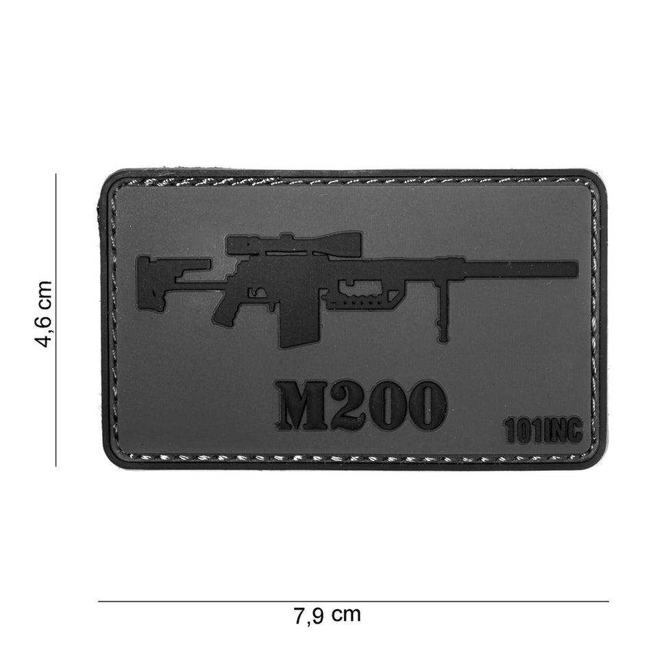 3D PVC M200 Gun Patch