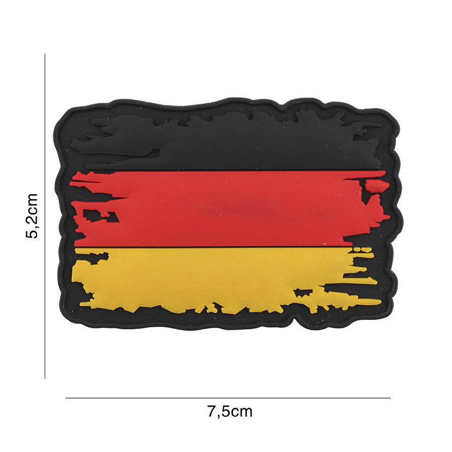 Patch 3D PVC Germany Deutschland vintage