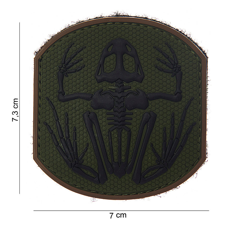 3D PVC Frog skeleton Patch