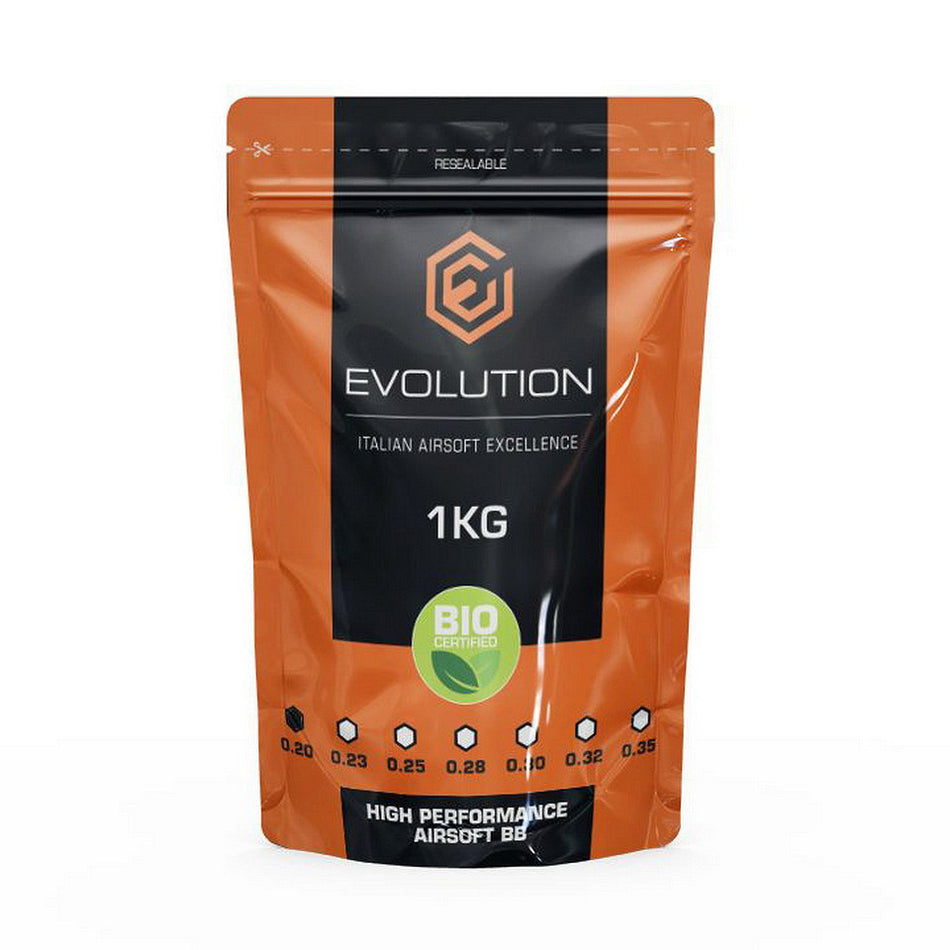 Evolution High Performance BBs Bio 1kg Beutel - verschiedene Gewichte -