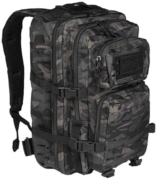 Mil-Tec US ASSAULT PACK LG LASER CUT 36L