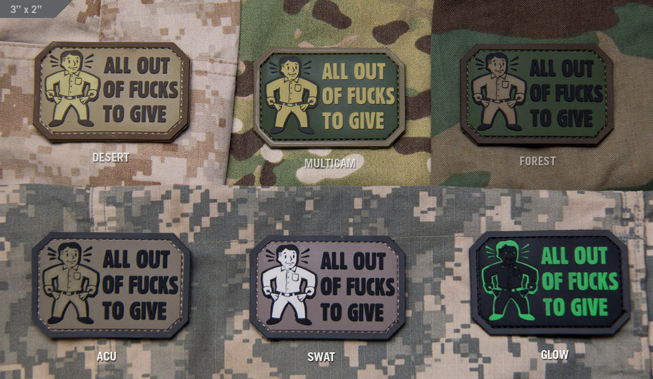 Mil-Spec Monkey Patch 3D PVC All Out