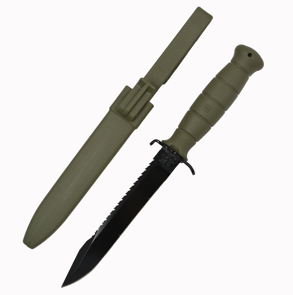 Glock Feldmesser 81 Oliv mit Scheide