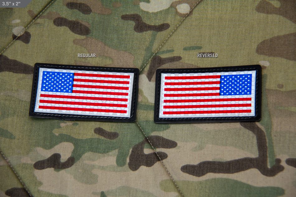 Mil Spec Monkey IR Sealed US Flag Patch