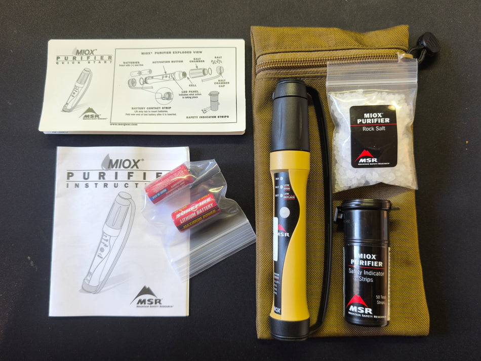 MSR - MIOX Water Purifier Kit