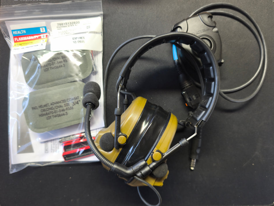 3M PELTOR ComTac V Kit - Coyote, mit Comset und PTT