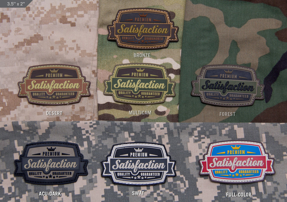 Mil Spec Monkey Patch Satisfaction PVC