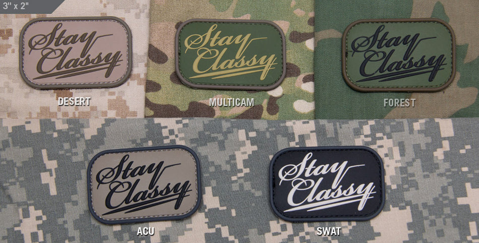 Mil Spec Monkey Patch Stay Classy PVC