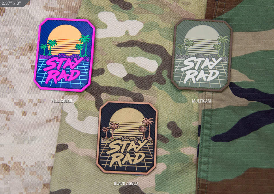 Mil Spec Monkey Patch Stay Rad PVC