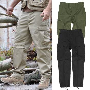 MIL-TEC ZIP-OFF FELDHOSE TYP BDU OLIV