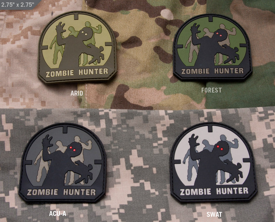 Mil Spec Monkey Patch Zombie Hunter PVC